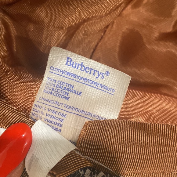 Vintage Burberry Safari Hat - Picture 6 of 7